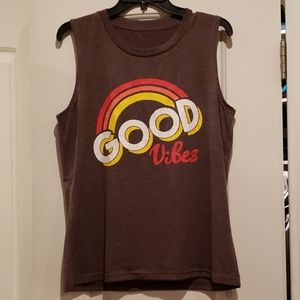 Good vibes tank top